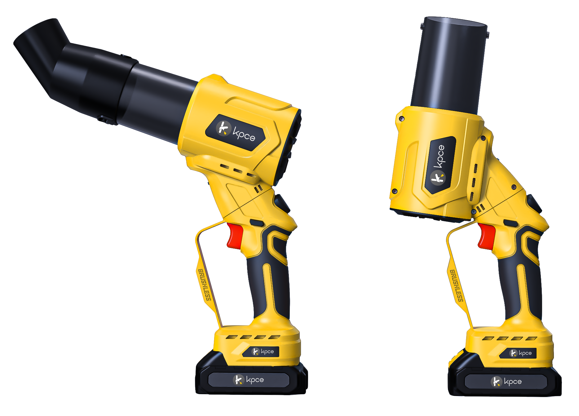 Brushless cordless blower